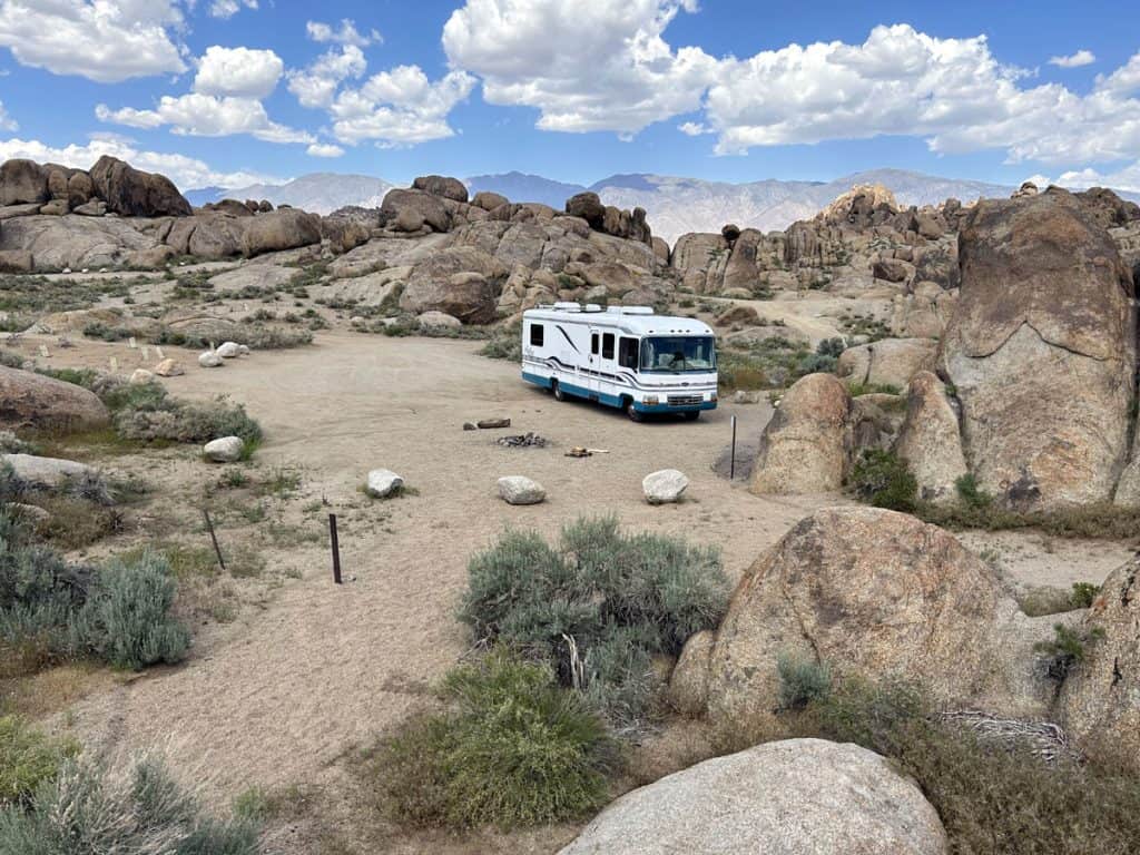 There are many outstanding campsites here in the hills