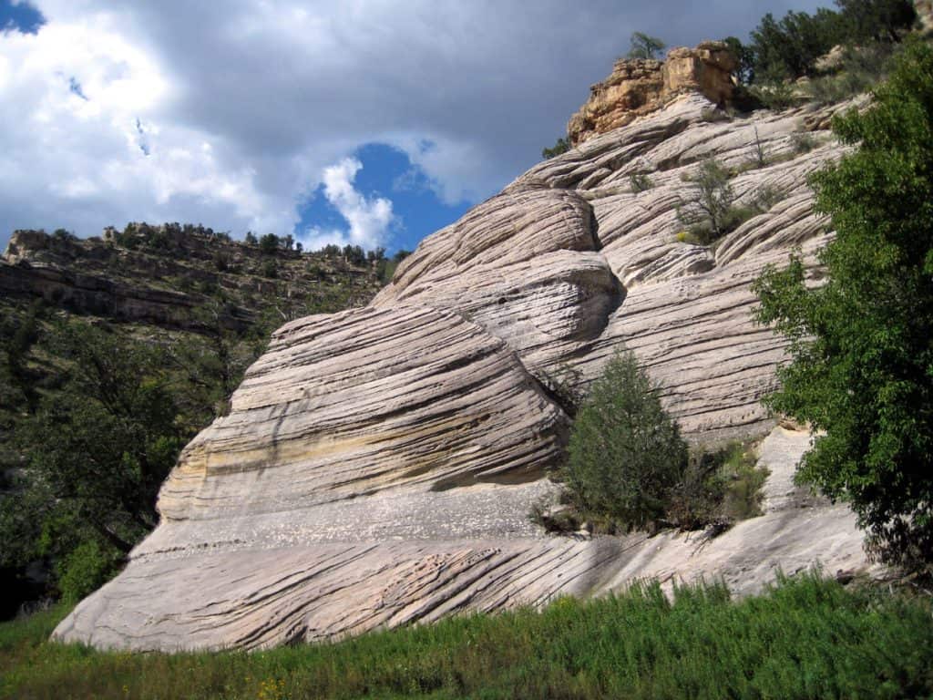 Beautiful Coconino Sandstone at Walnut Canyon National Monument