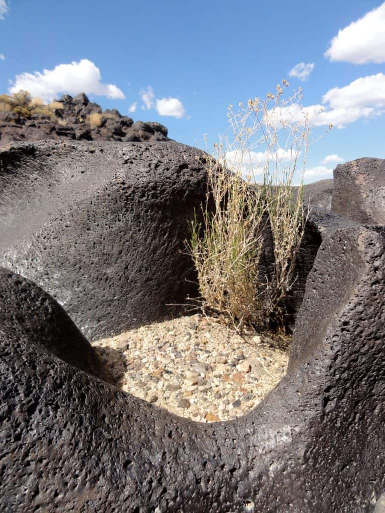 Wind and water have created some fantastic shapes in the volcanic rock