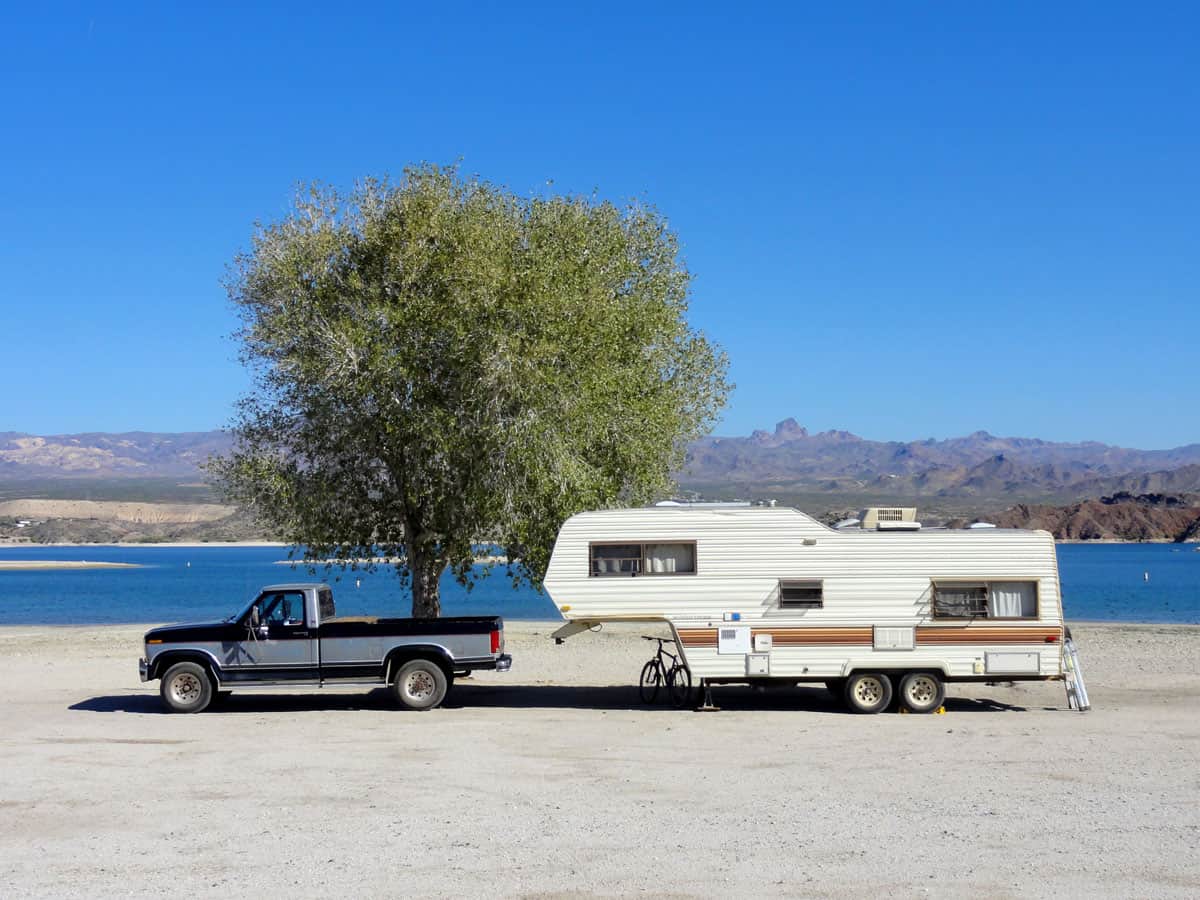 Nevada Telephone Cove, Lake Mohave, Nevada Camping RV Boondocking