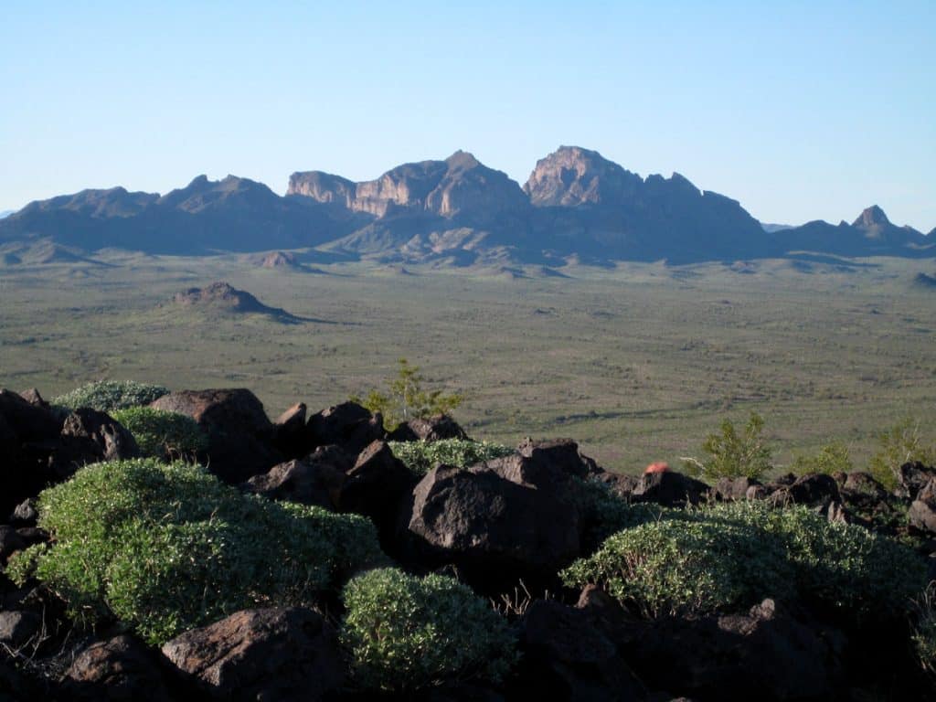 Saddle Mountain from the southeast