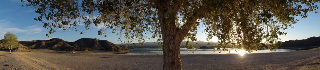 Sunrise at Nevada Telephone Cove, Lake Mohave