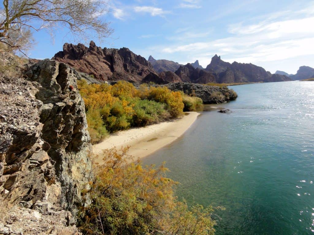 The Colorado River and The Needles Mountains