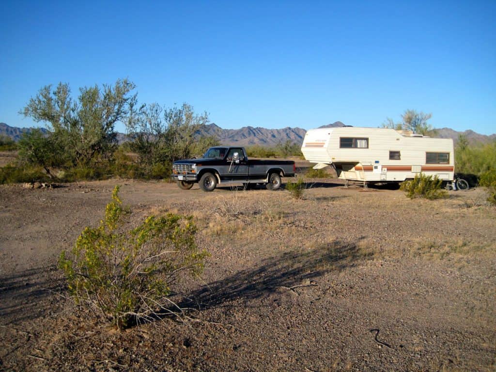 La Posa Tyson Wash LTVA campsite